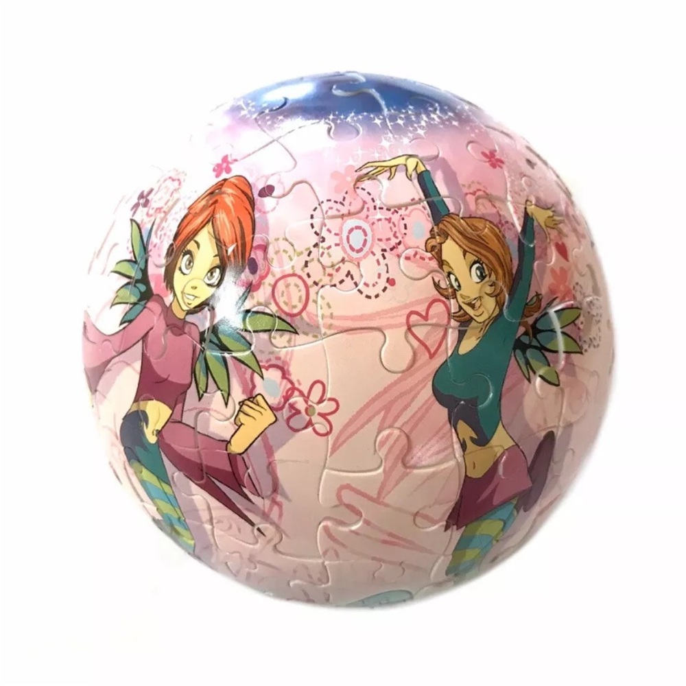 W.I.T.C.H. Ravensburger 3D Sphere Puzzle Ball Will Irma Taranee Cornelia Hay Lin - Picture 2 of 6